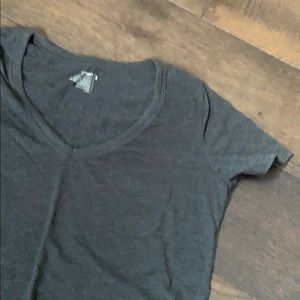 Charcoal gray tee